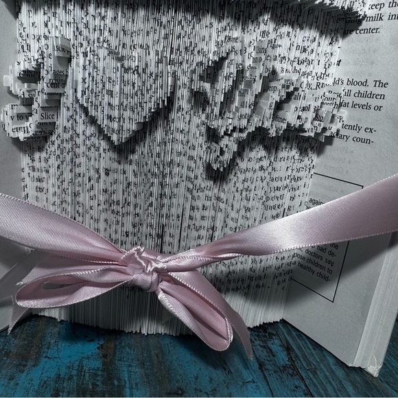 Book Folding Art "Mom I Love You" - Picture 4 of 9